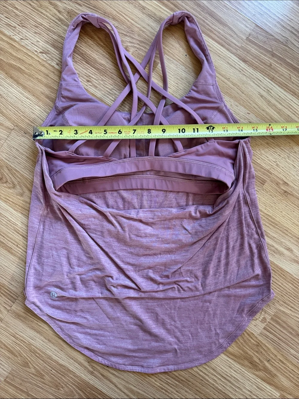 Mauve Lululemon Strappy Tank Top ✨ size 8